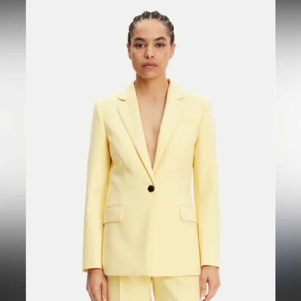 Boss Light Canary Yellow Blazer